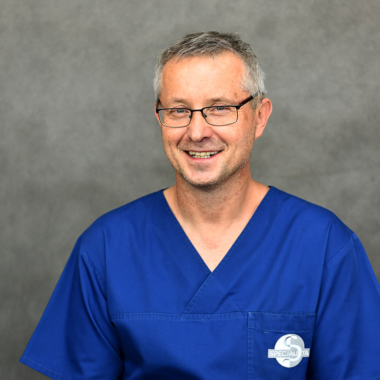 Lek. specjalista anestezjolog i intensywnej terapii Bogdan Olszewski